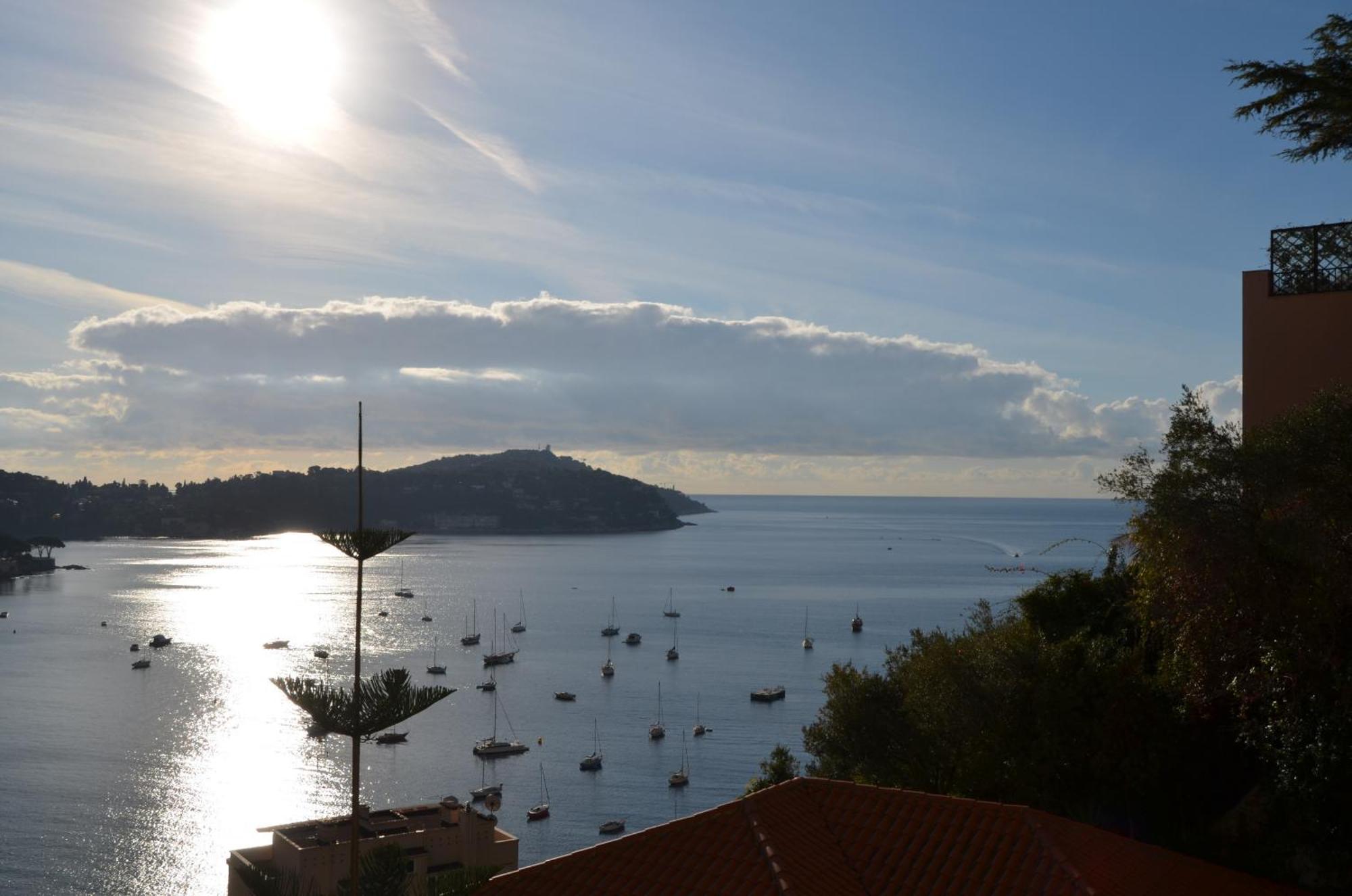 Nereides - Appartement 4 Personnes Avec Vue Mer Exceptionnelle A วีลล์ฟรองซ์-ซูร์-แมร์ ภายนอก รูปภาพ