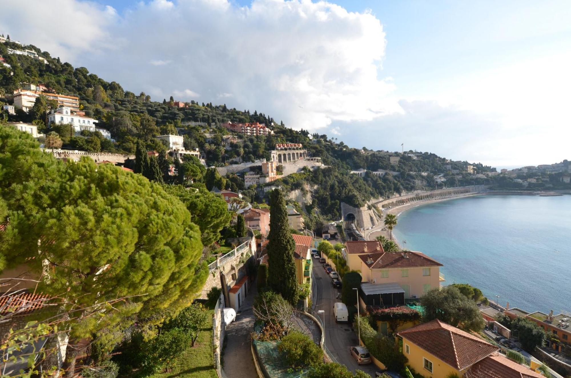 Nereides - Appartement 4 Personnes Avec Vue Mer Exceptionnelle A วีลล์ฟรองซ์-ซูร์-แมร์ ภายนอก รูปภาพ